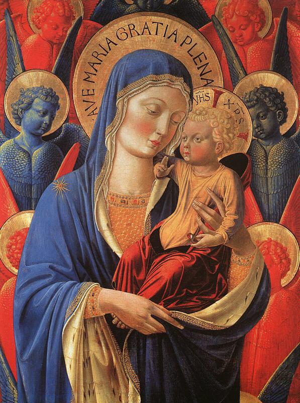 Benozzo Gozzoli Madonna and Child   44 oil painting image